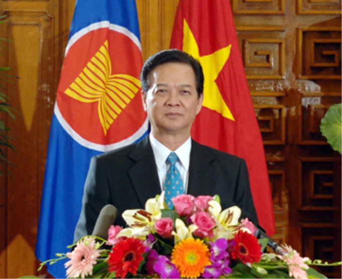 Thủ tướng Nguyễn Tấn Dũng chuyển đến các nhà lãnh đạo và nhân dân các nước ASEAN, các nước Đối tác của ASEAN và bạn bè quốc tế thông điệp của hòa bình, đoàn kết, hữu nghị và hợp tác phát triển